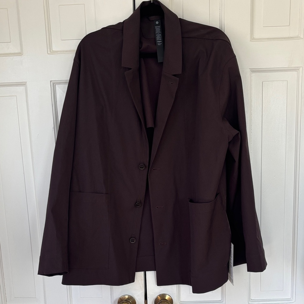 LULULEMON RELXED FIT TWILL BLAZER